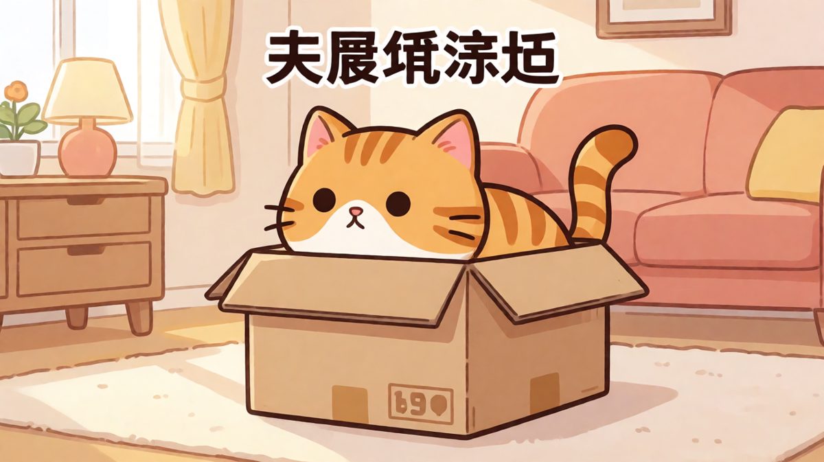 只要箱子够小，我就能完全消失——猫的逻辑你不懂
