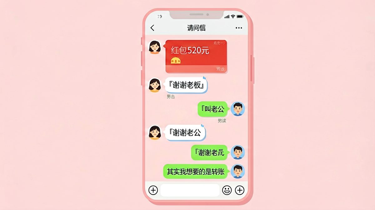 红包收完就变脸，女生的真实诉求让人哭笑不得