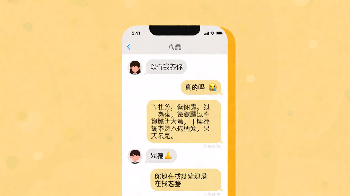 我养你啊——的下一句是洗碗