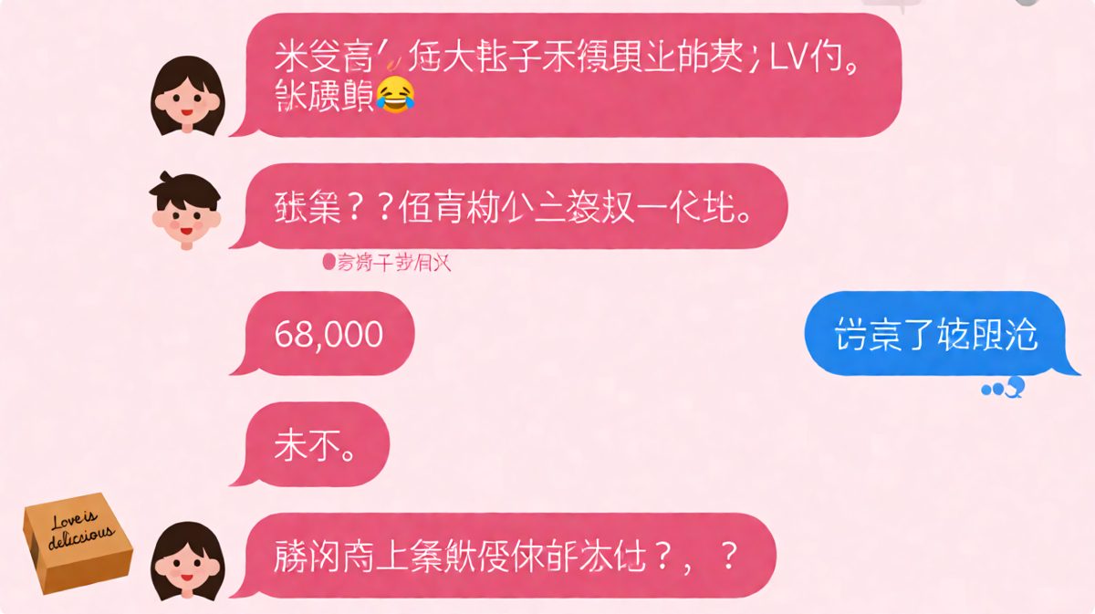 女生要LV包包，男生买LV饼干——爱就是delicious