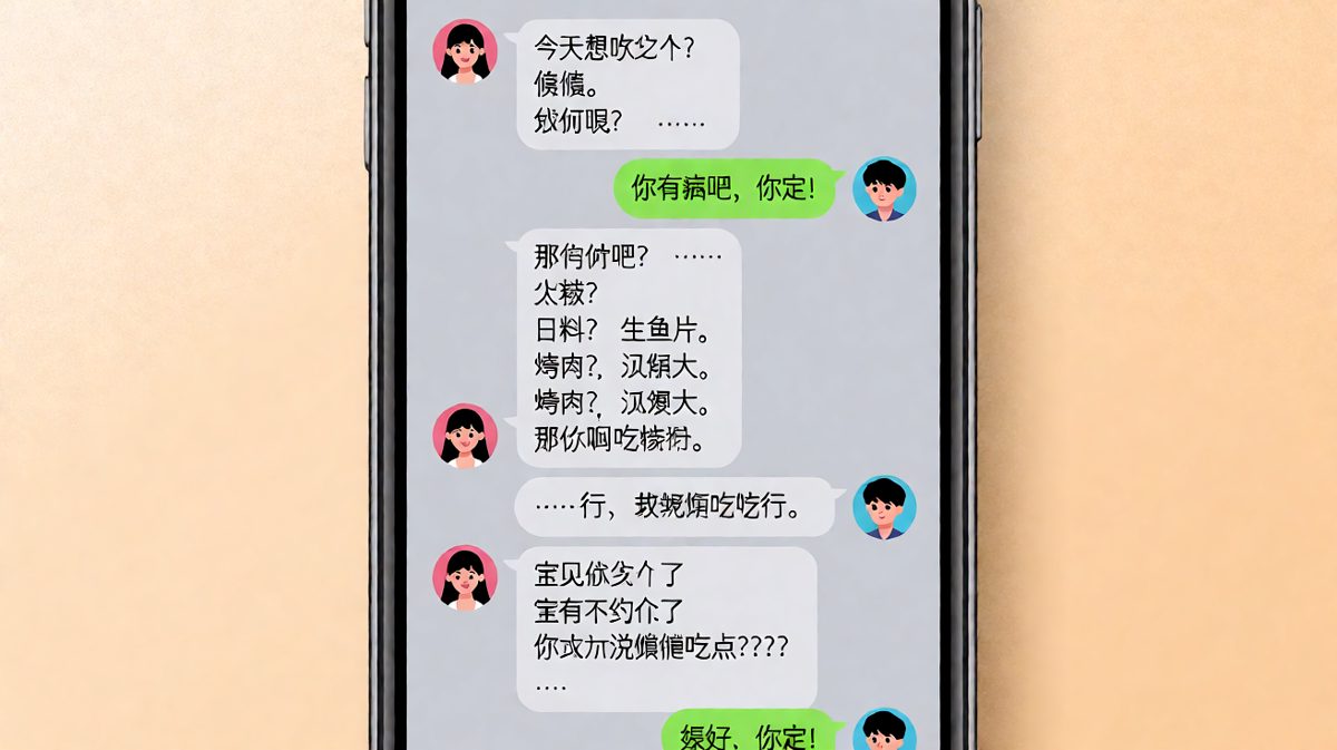 '随便'这个词的毁灭性：男生以为随机应变，女生其实在等送命题通关