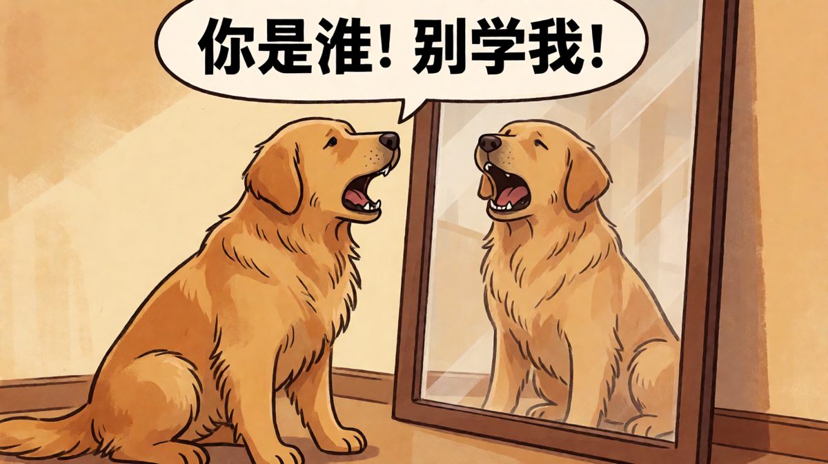 狗：每天回家都要跟另一个狗吵架，心好累。