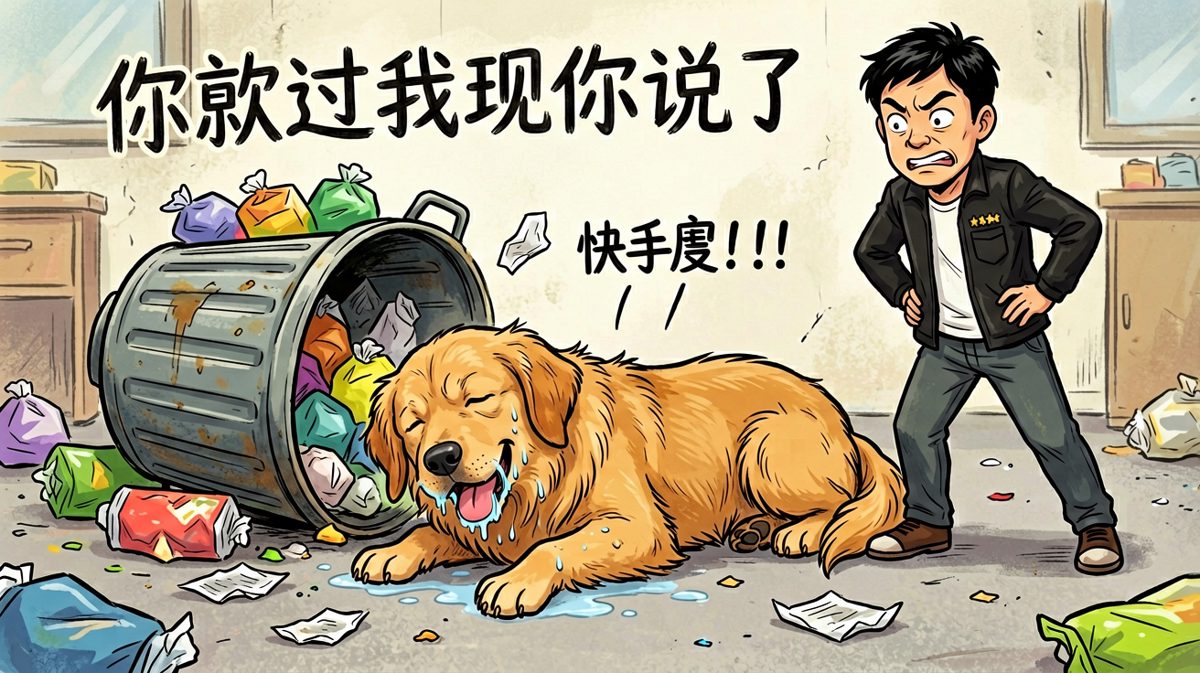 只要我睡得快，主人就抓不到我