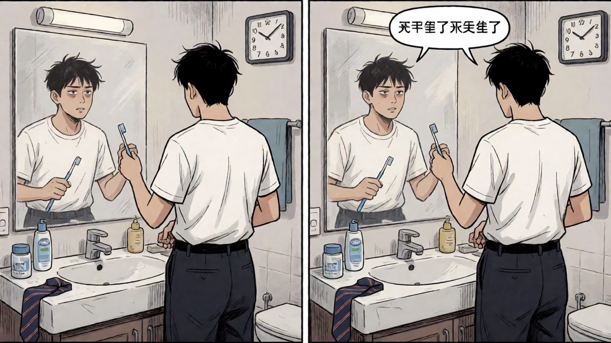 早晨的兵荒马乱