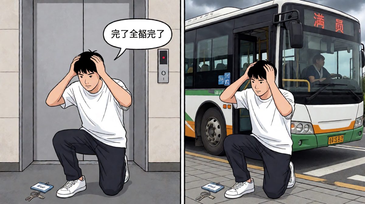 出门后的终极暴击
