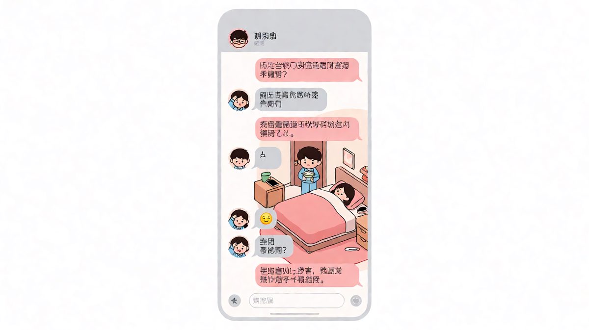 她假装发烧骗他回家，结果被他反向套路