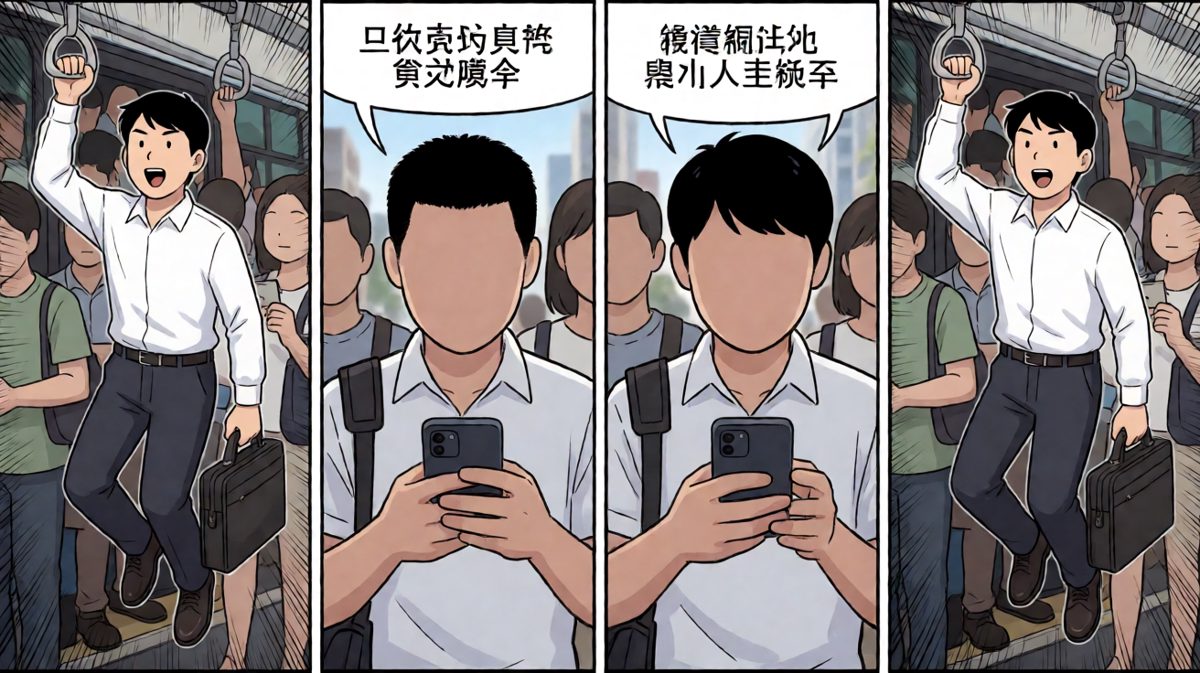 一路狂奔挤上公交，场面混乱到无法描述