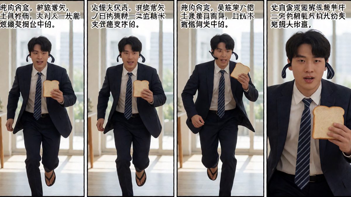 出门前的一套行云流水组合