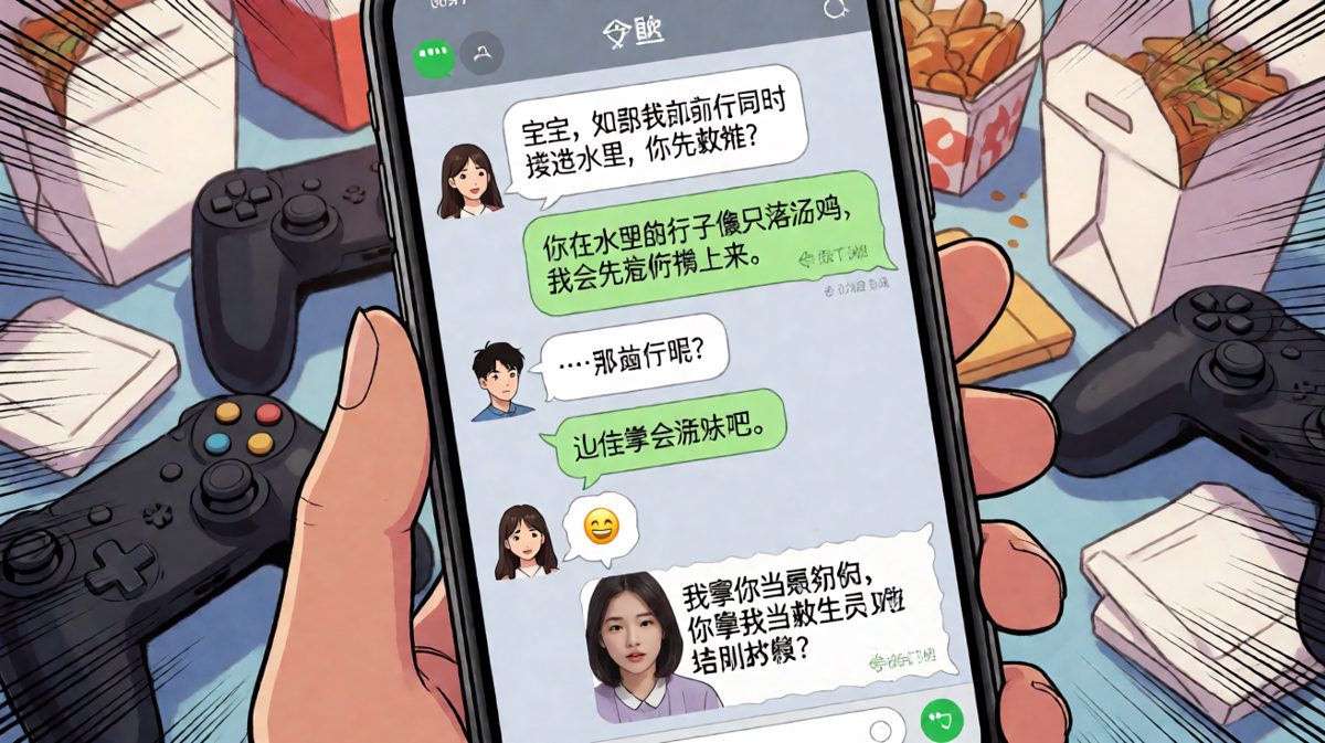直男教科书式回答：精准避开所有雷区
