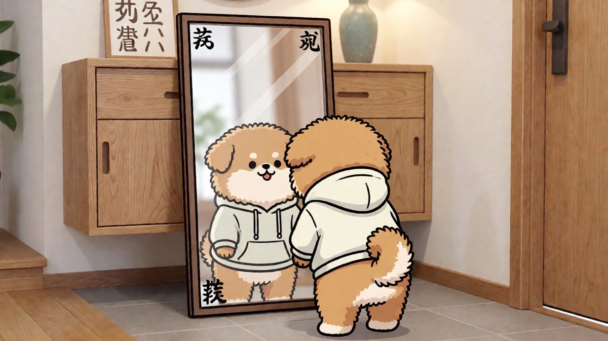 你是谁！为什么偷看本汪！