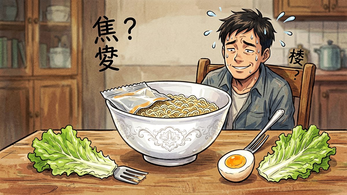 真相只有一个——米其林级别泡面，成本五块钱。