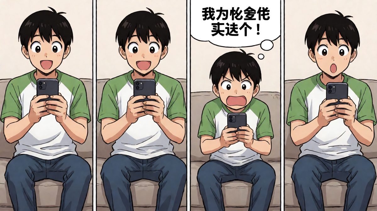 付完款冷静下来，开始后悔。