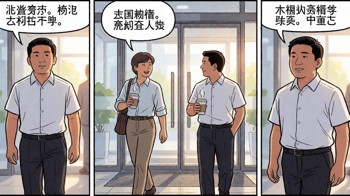 同事幽幽地说：今天周日……