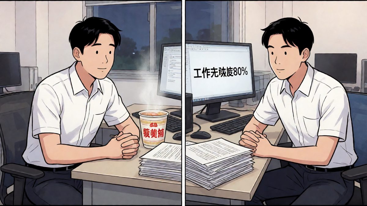 算了，泡面也挺香