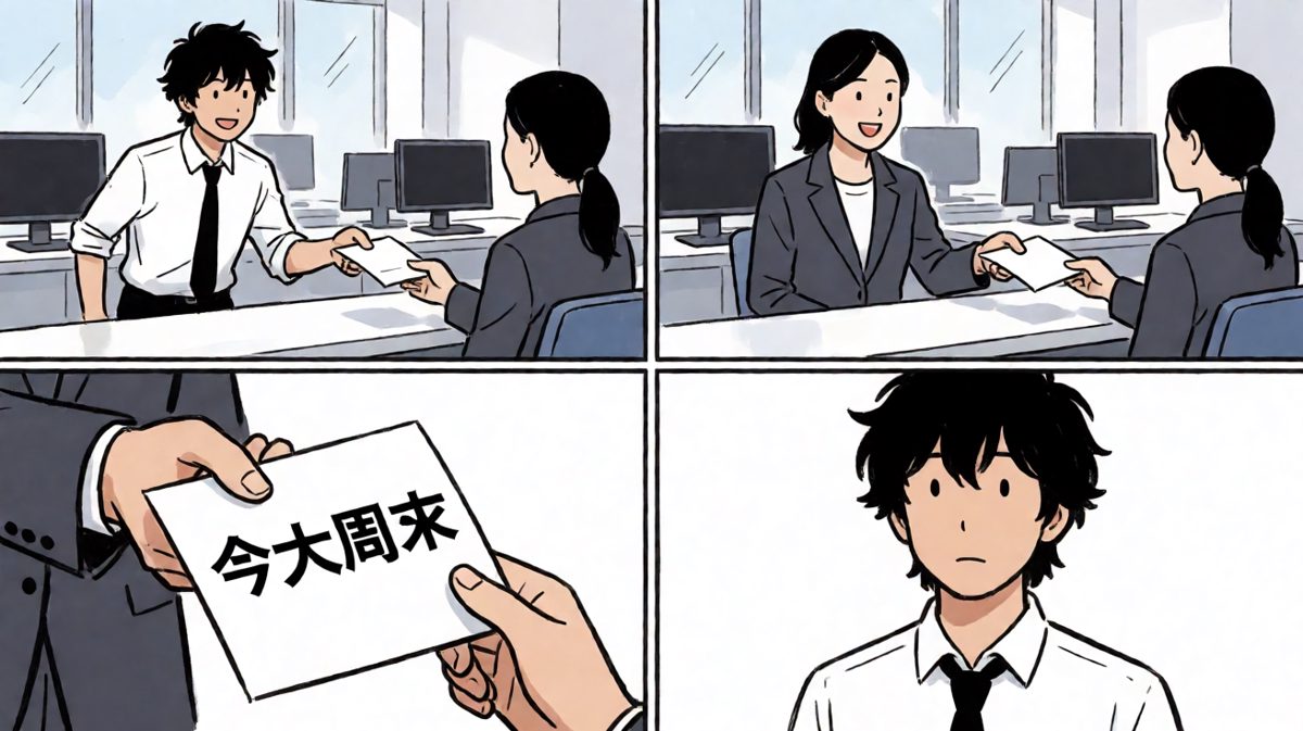 周一……哦不，今天是周日？！