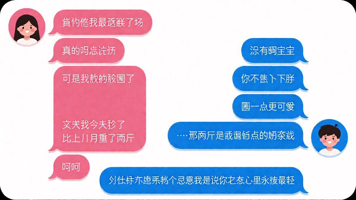 胖不胖是个陷阱，回答错直接踩雷。