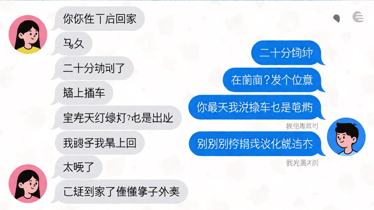 拖延症男友的终极谎言，被抓包后的真实写照。