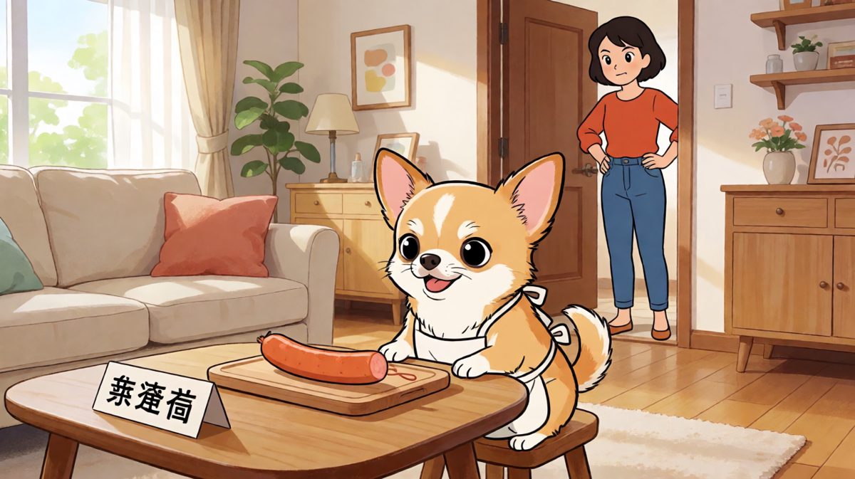 狗：是香肠先动的手，我只是自卫