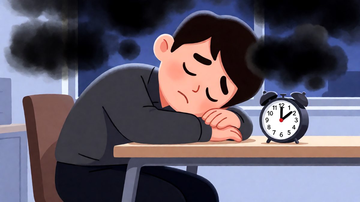 周一早晨闹钟响起时的真实状态