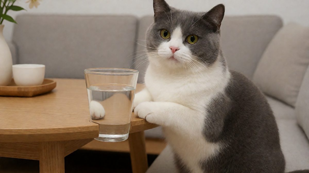 杯子自己不长眼，不怪我。