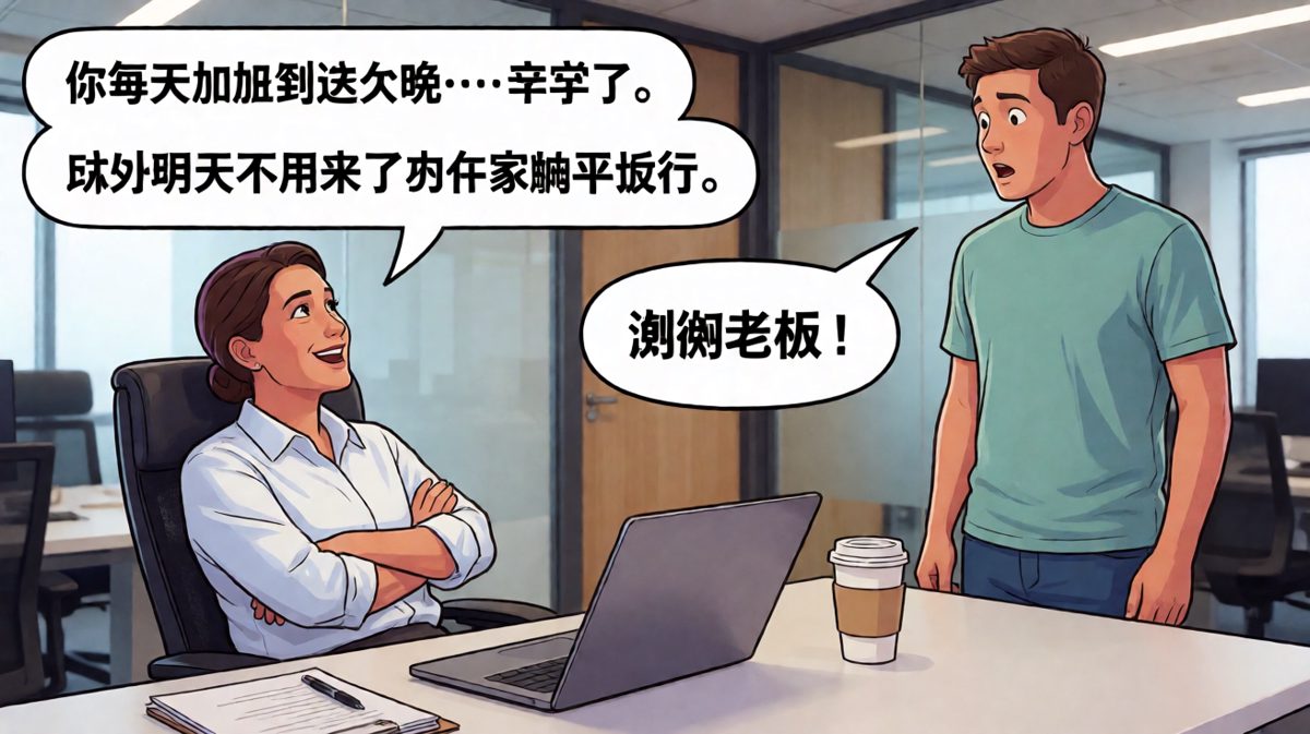 员工以为要表扬，结果被劝退了