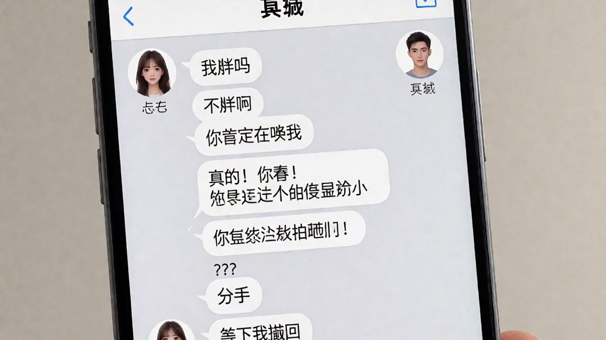 问胖不胖是送命题升级版