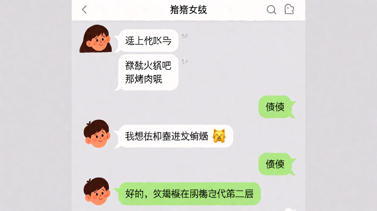 男生把随便玩明白了，女生被气到表情包攻击