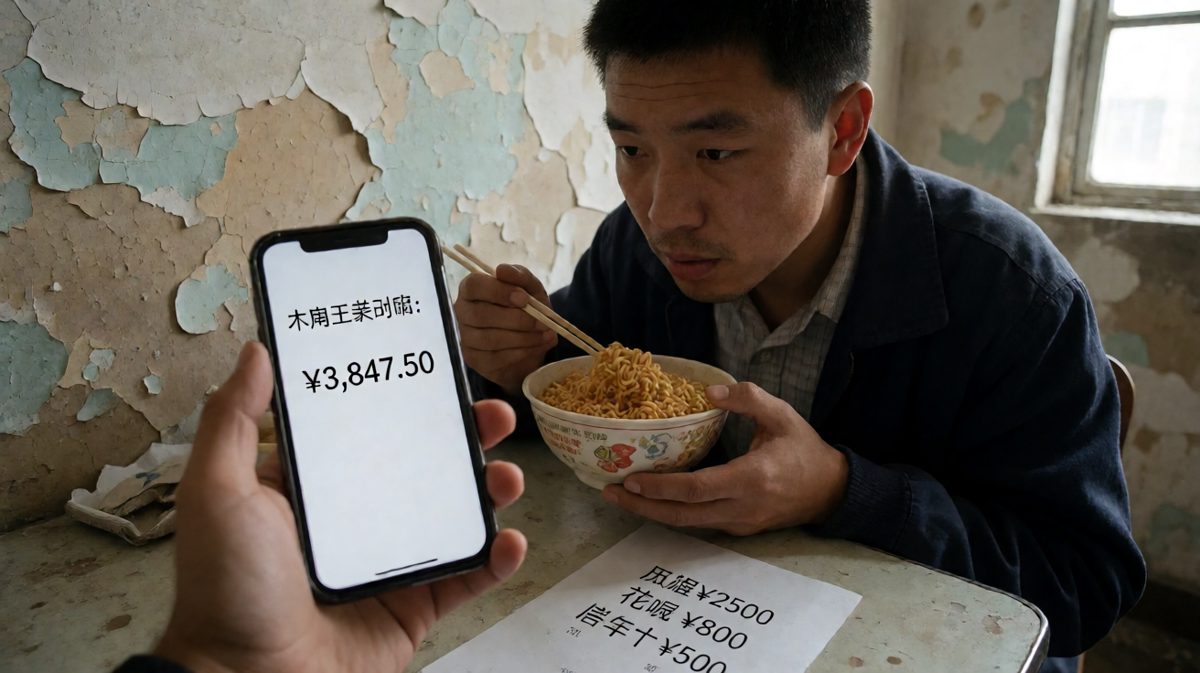 工资到账3秒内，完成了从富豪到贫困的闭环