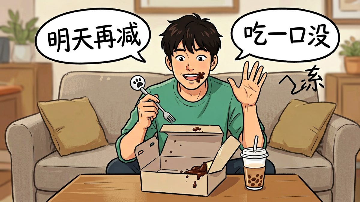 说服自己只吃一口