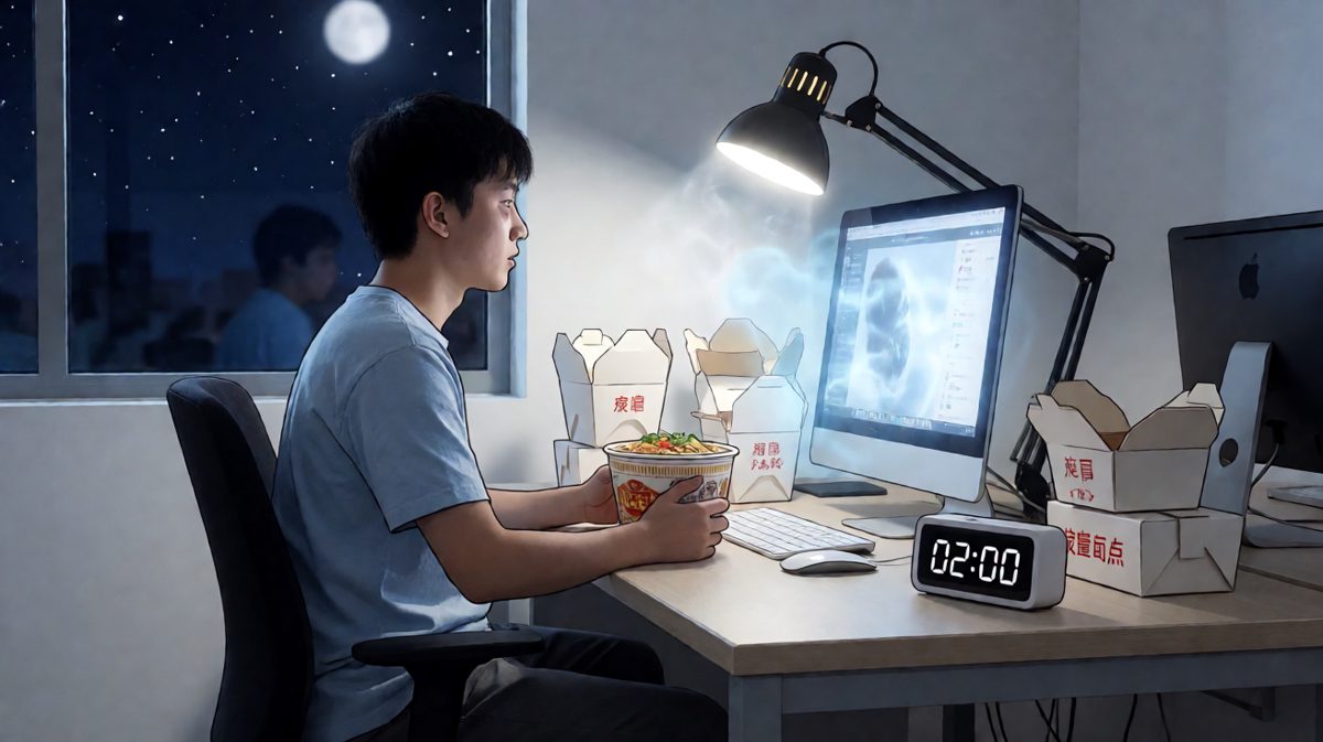 凌晨两点的公司：比家还冷的地方