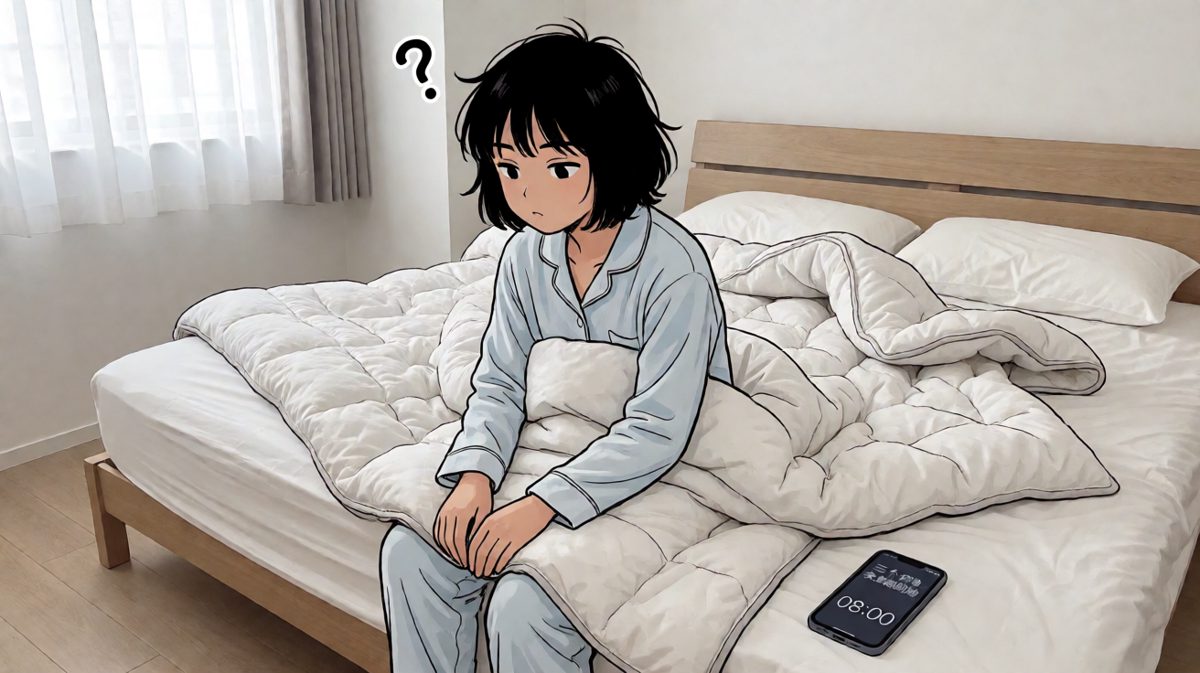 睡了四小时，感觉像刚跑完马拉松。