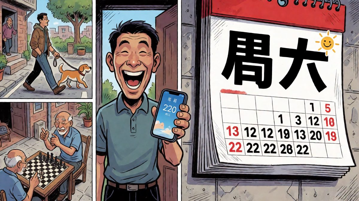 到家才反应过来——今天是周六！白折腾了！