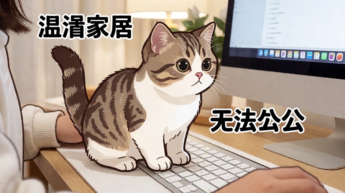 小猫：你这个两脚兽，赶紧给我开个罐头！