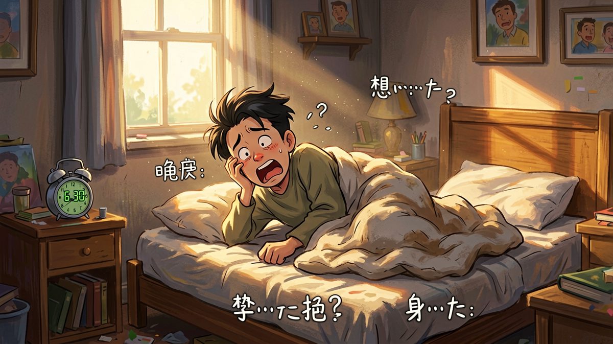 闹钟响到怀疑人生，每一秒都是煎熬