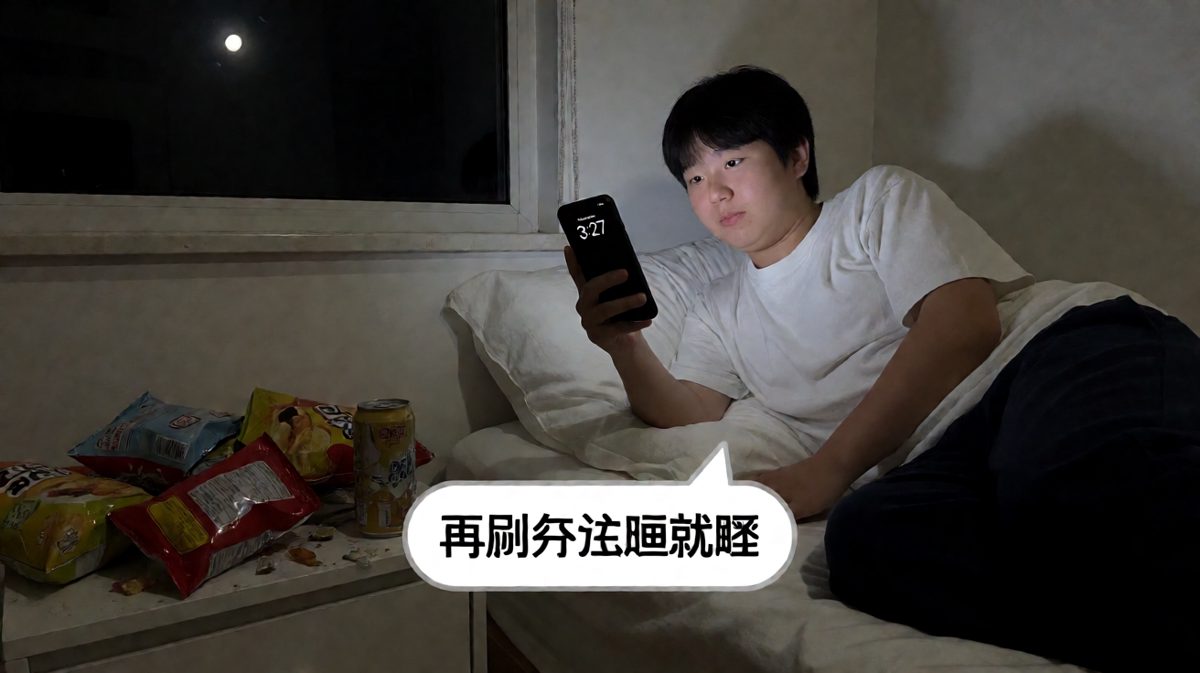 凌晨三点的我：困是不可能困的