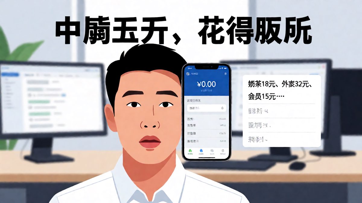 工资一发就自动蒸发