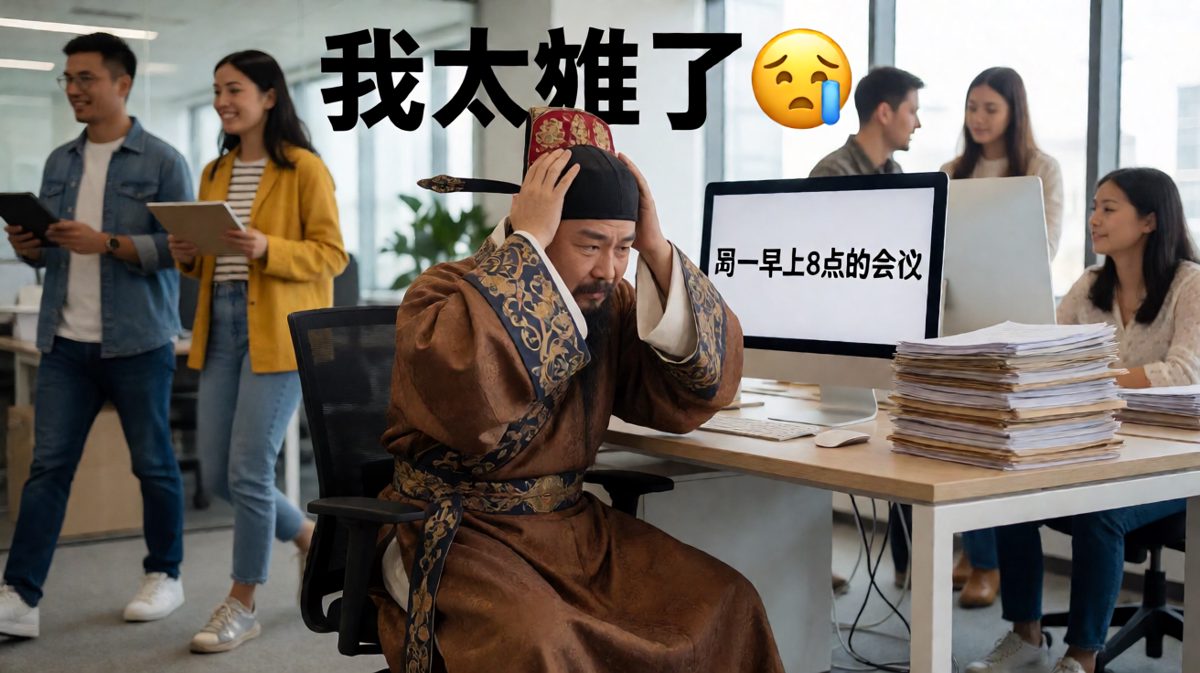 穿越到古代的杜甫也会面对996的暴击