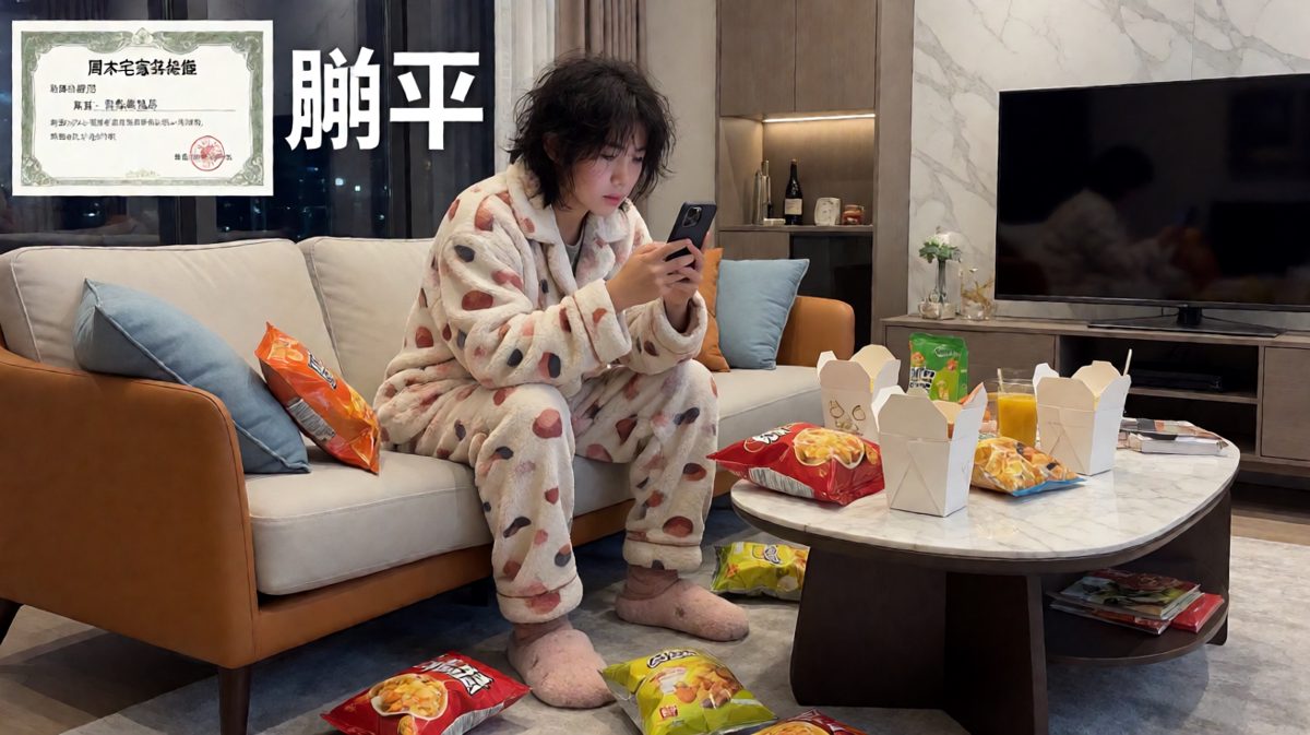 周末的最佳状态就是：躺平任嘲，快乐无边