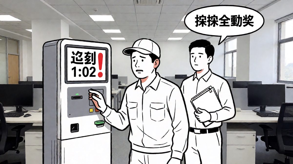 全勤奖没了，我的人生也基本完了。