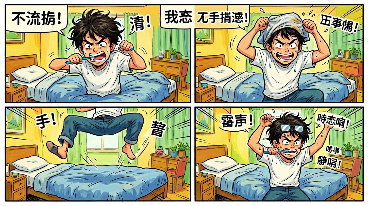 7点15分！迟到扣钱！启动紧急模式！