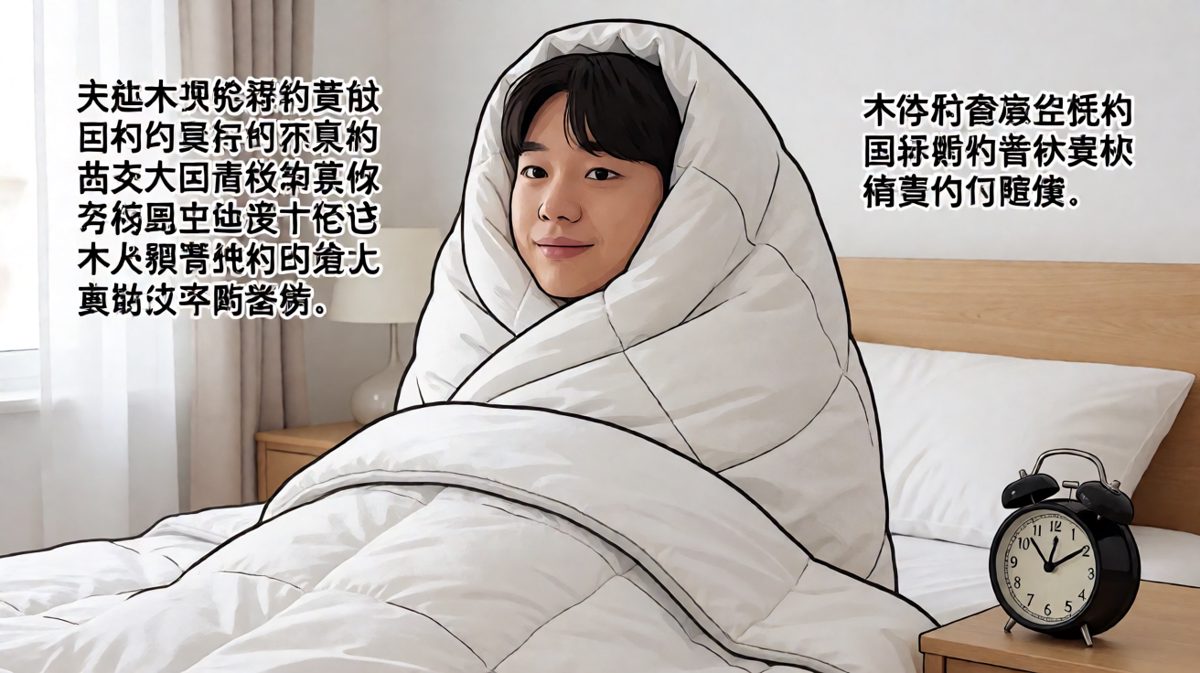 被子成精了，它不想让我上班