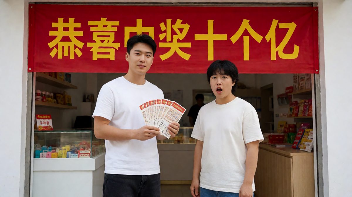 买彩票只为了尝个鲜，结果尝出了人生巅峰