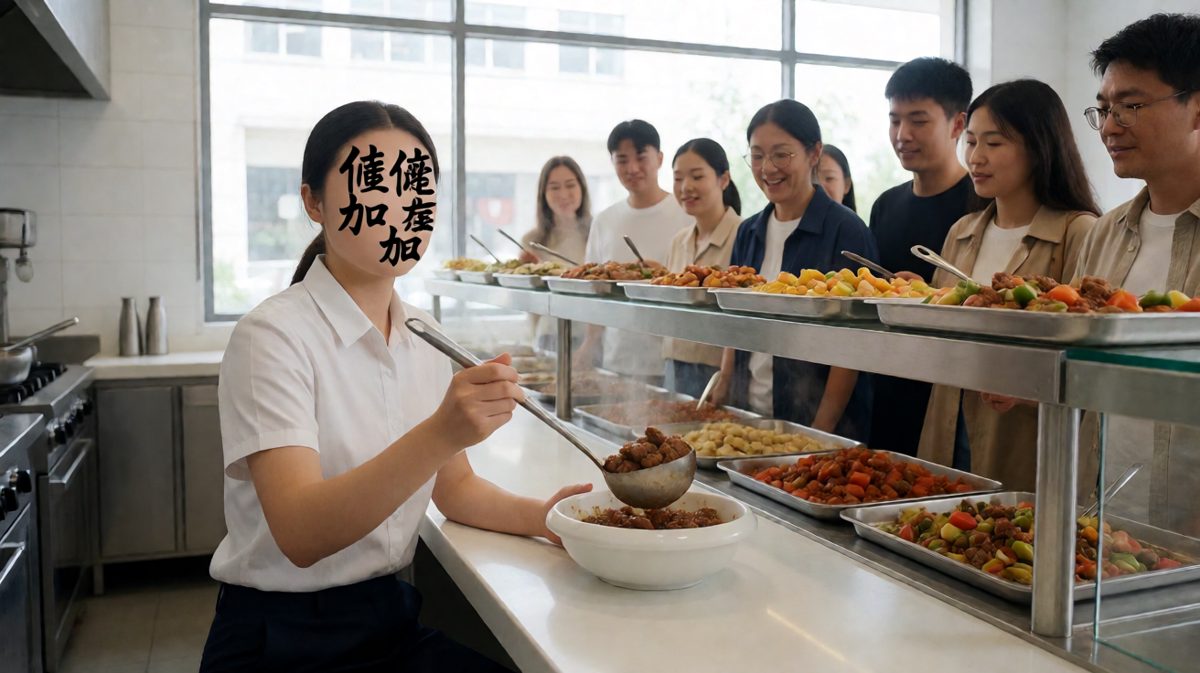阿姨的手今天突然学会了稳
