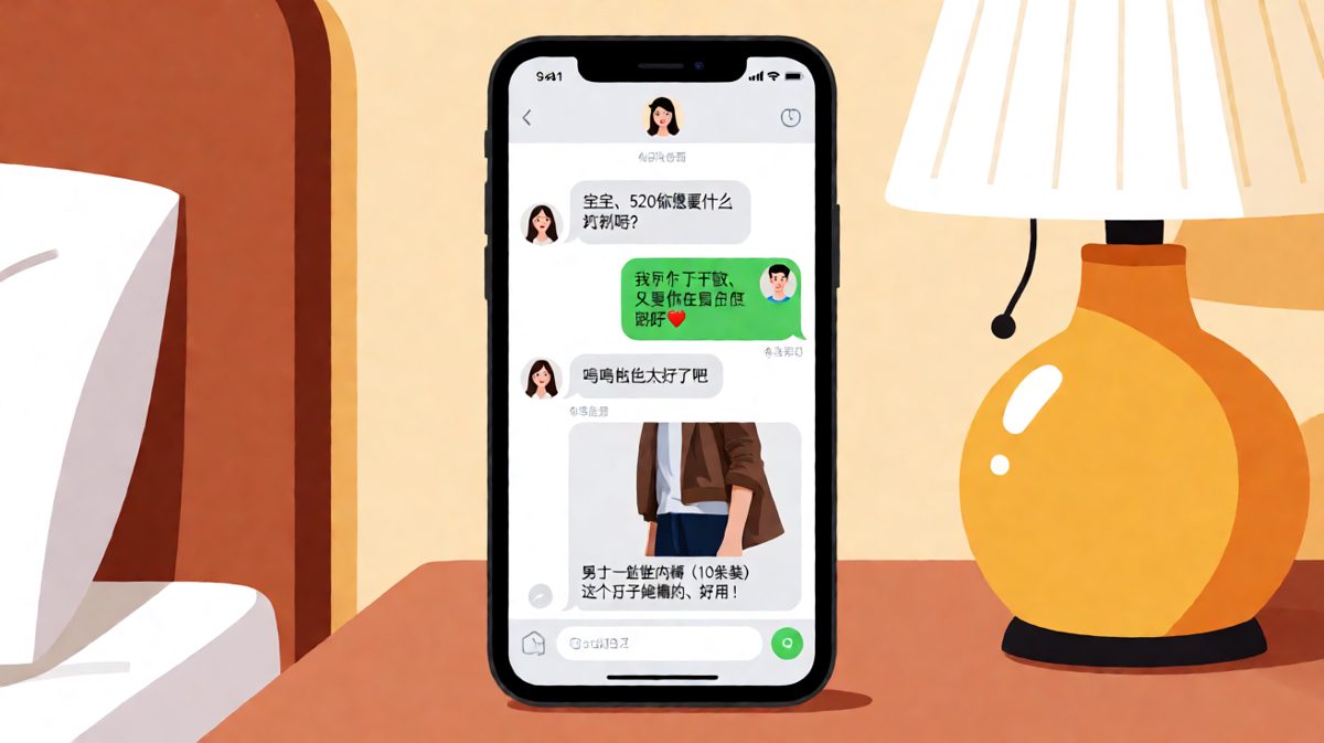 深情告白之后，男友要的是一条内裤