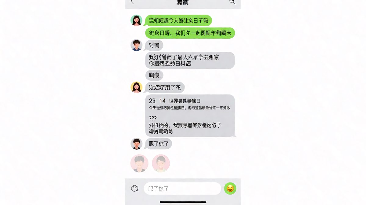 女生假装忘纪念日，结果是想看男生紧张的样子顺便调侃他体检
