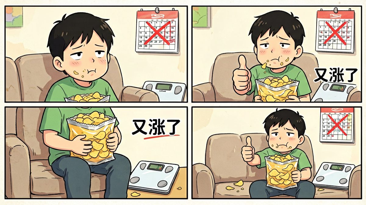减肥是什么？明天再说吧，嗝～