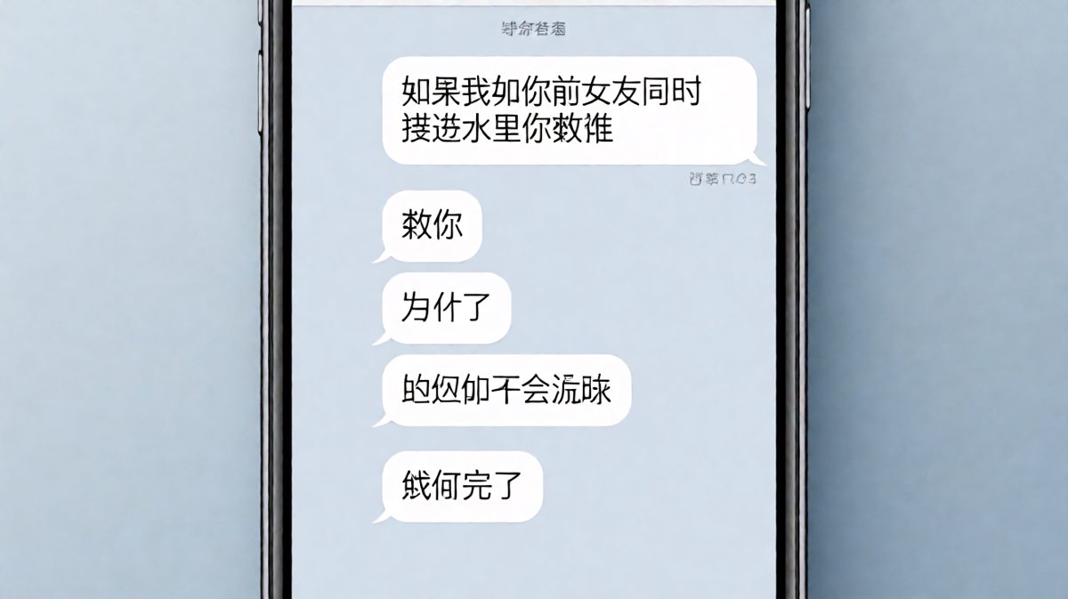 自以为机智的回答，其实已经掉进了最大的坑。