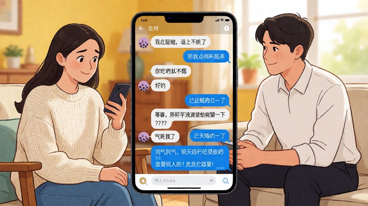 减肥宣言在三杯奶茶面前不堪一击，男生的'好'字堪称全图最狠两个字。
