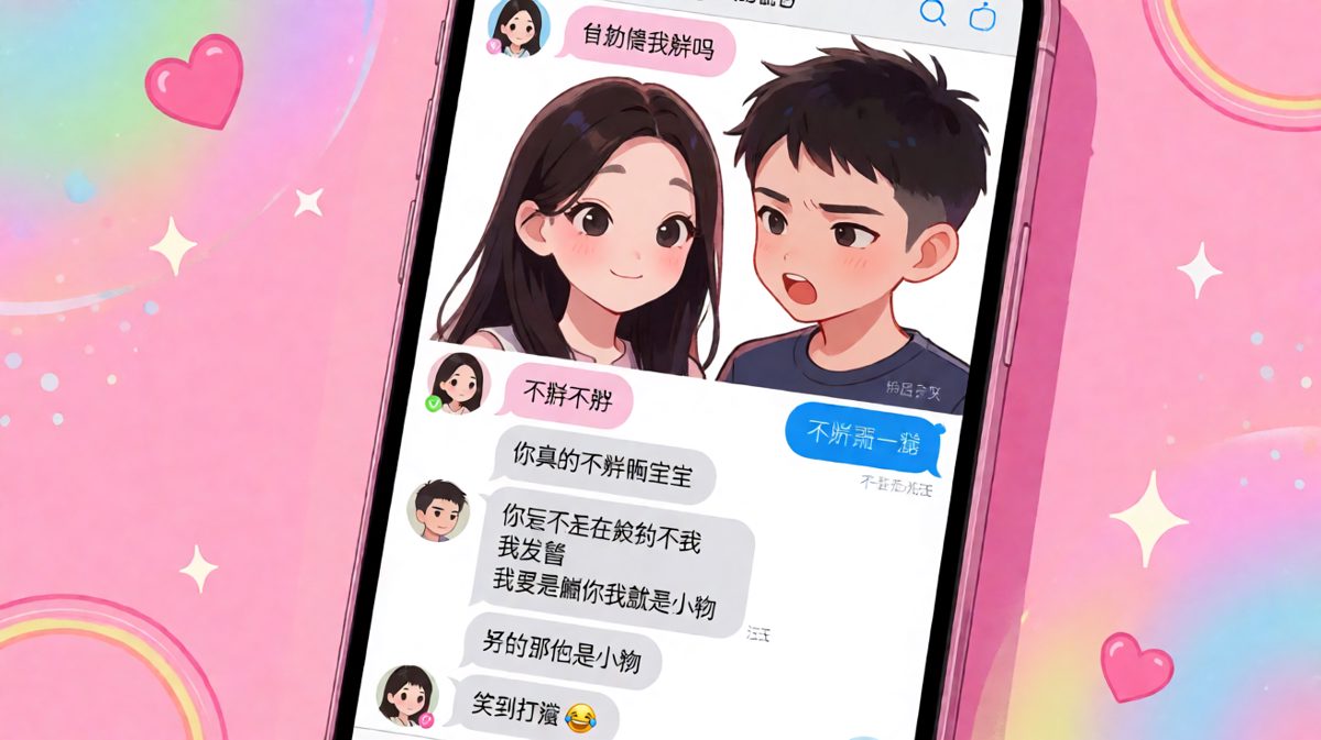 灵魂拷问'你胖吗'是情侣间永不翻车的送命题，而'汪汪'是他最后的倔强。