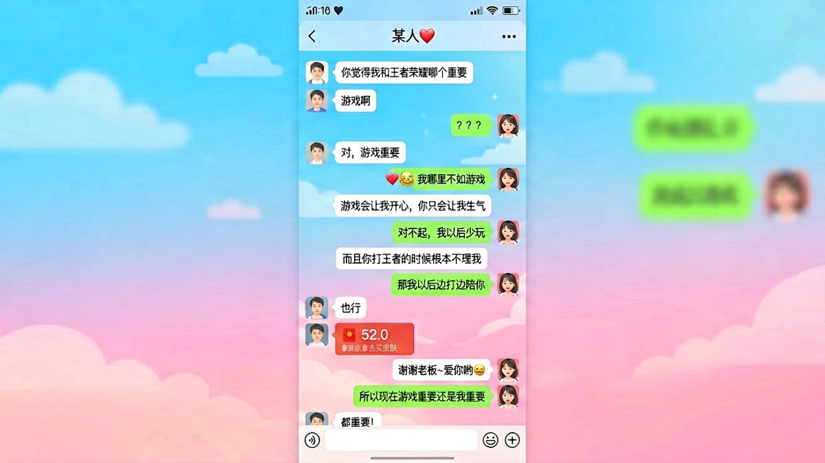 一个送命题被52块红包轻松化解，情商在线翻盘。